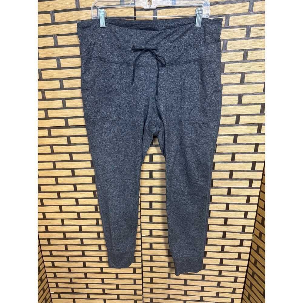 Old Navy Black And Gray Cozecore Hi Rise Leggings Size XL